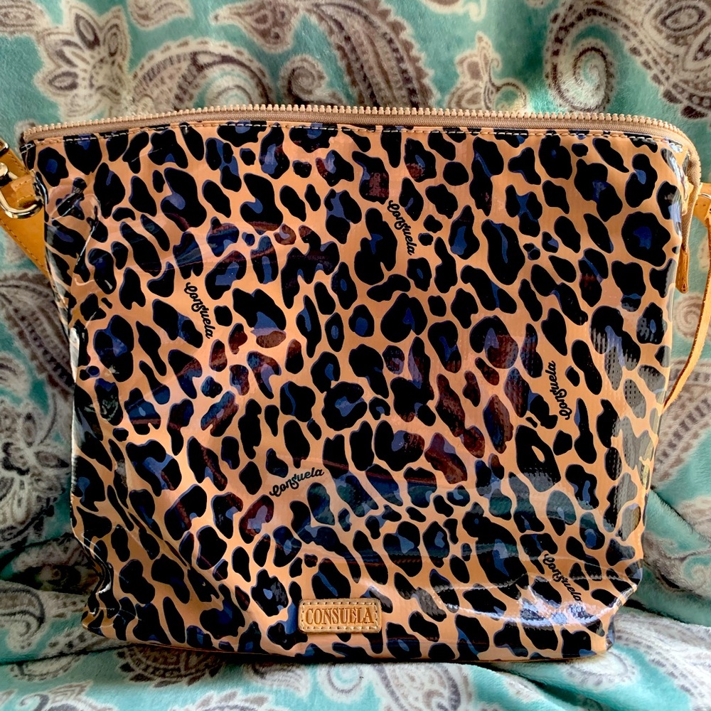 Consuela Leopard print purse